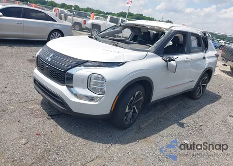 2022 Mitsubishi Outlander Se/Black Edition z USA, uszkodzony, nr VIN JA4J4UA85NZ092711